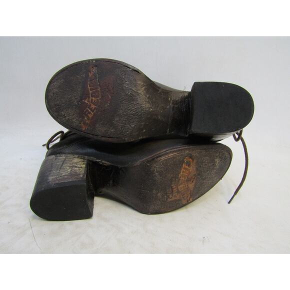 Freebird By Steven Womens Size 8 M Brown Leather Ankle Fashion Boots Bootie - Picture 9 of 11